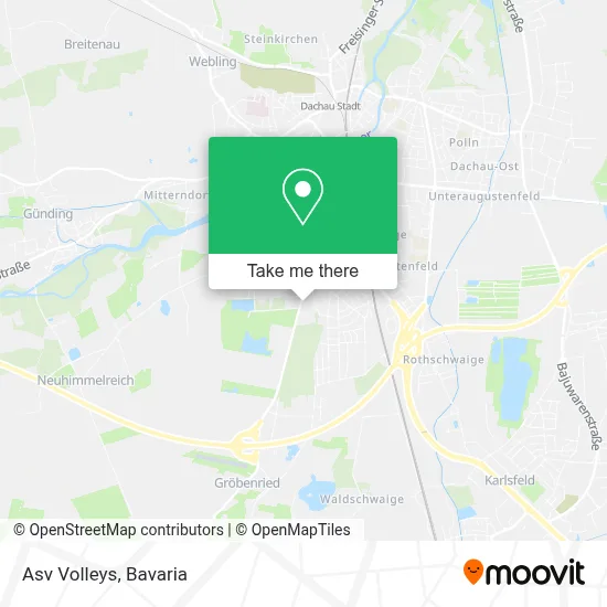 Asv Volleys map