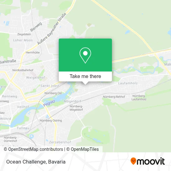 Ocean Challenge map