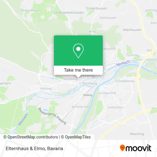 Elternhaus & Elmo map