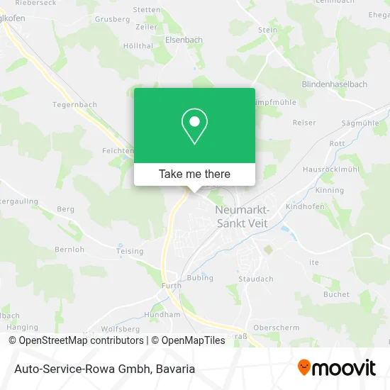 Auto-Service-Rowa Gmbh map
