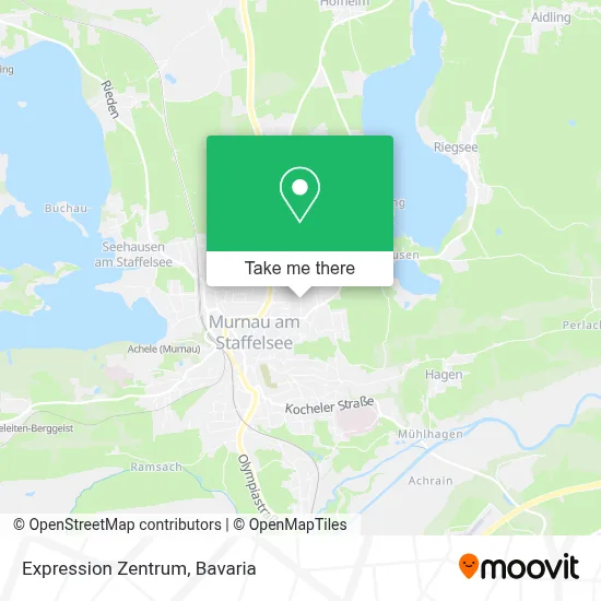 Expression Zentrum map