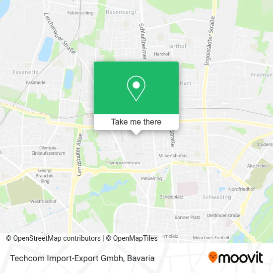 Techcom Import-Export Gmbh map