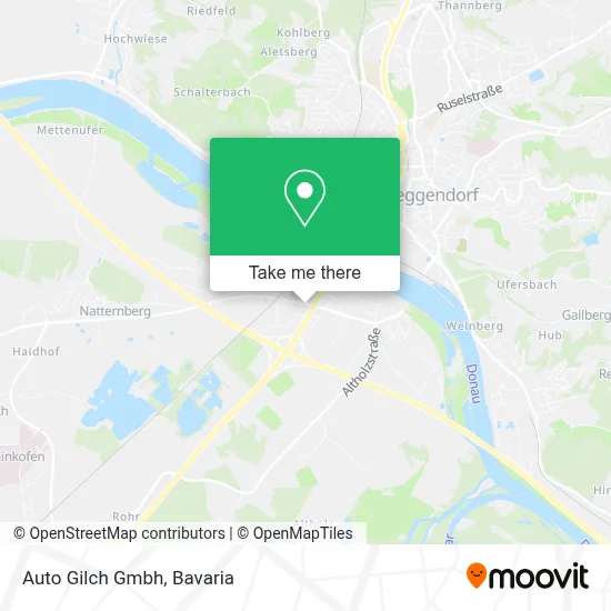 Auto Gilch Gmbh map