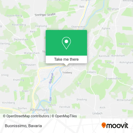 Buonissimo map