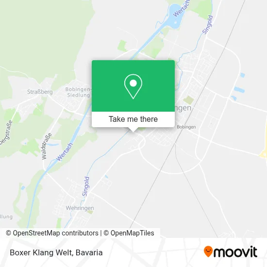 Boxer Klang Welt map