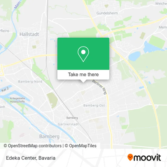 Edeka Center map