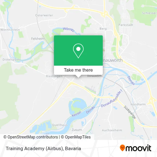 Training Academy (Airbus) map