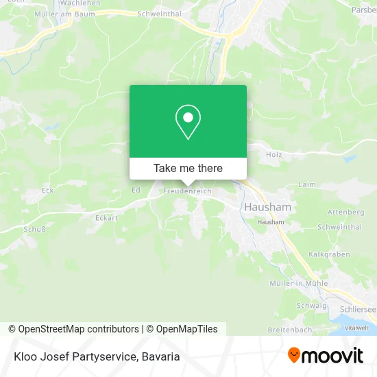 Kloo Josef Partyservice map