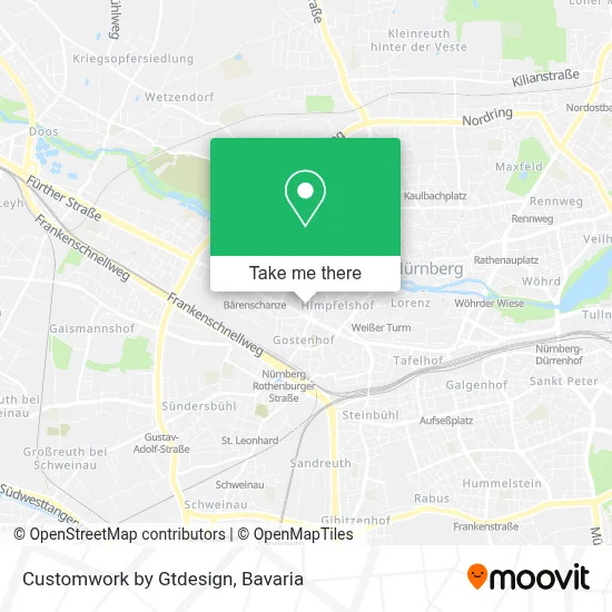 Customwork by Gtdesign map