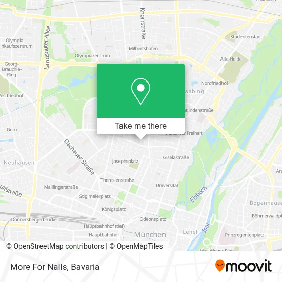 More For Nails map