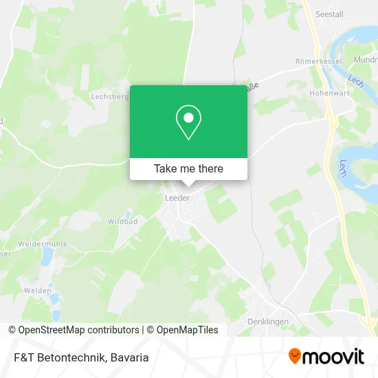 F&T Betontechnik map