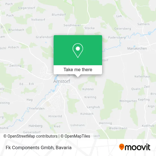 Fk Components Gmbh map