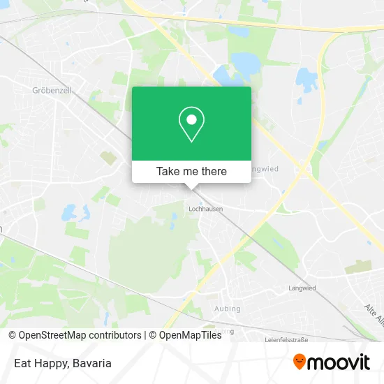 Eat Happy map