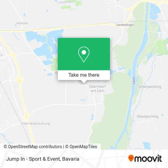Jump In - Sport & Event map