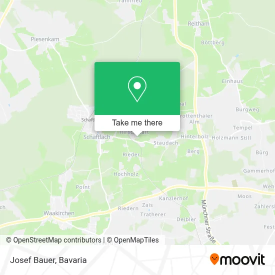 Josef Bauer map