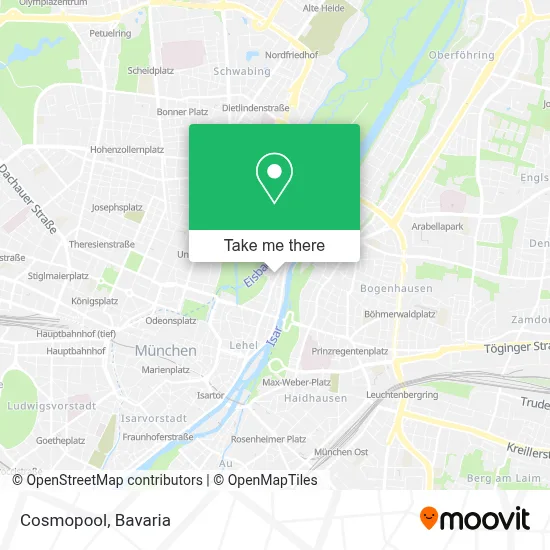 Cosmopool map