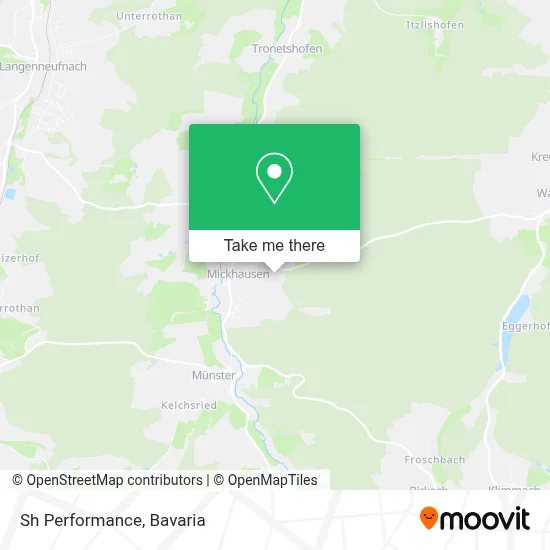 Sh Performance map
