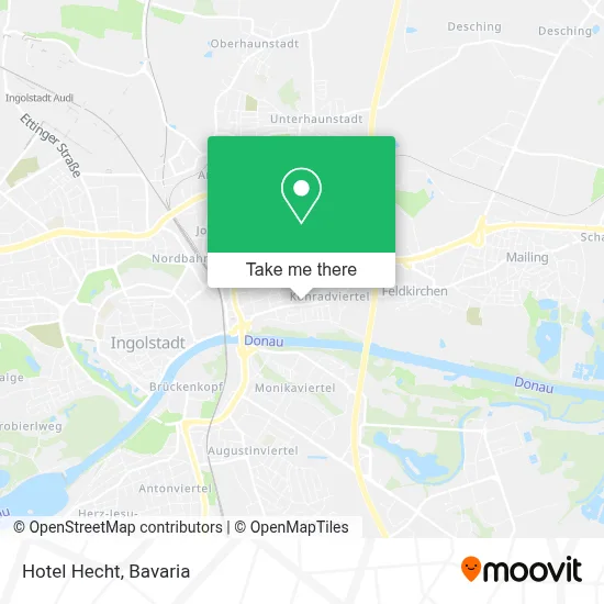 Hotel Hecht map