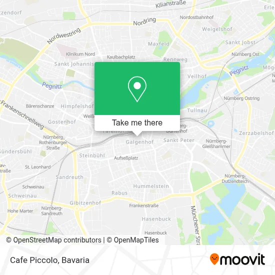 Cafe Piccolo map