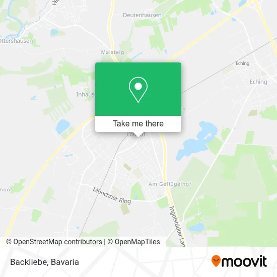 Backliebe map
