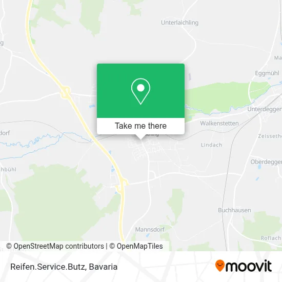 Reifen.Service.Butz map