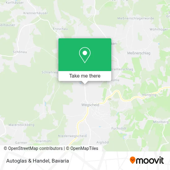 Autoglas & Handel map