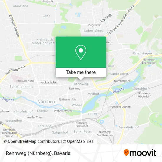 Rennweg (Nürnberg) map