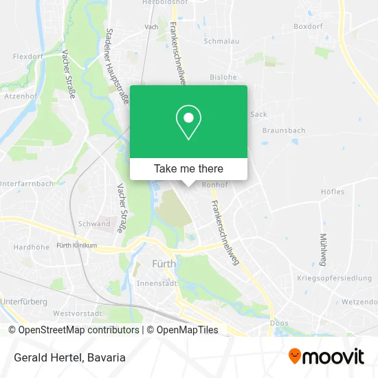 Gerald Hertel map
