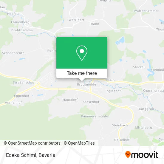 Edeka Schiml map