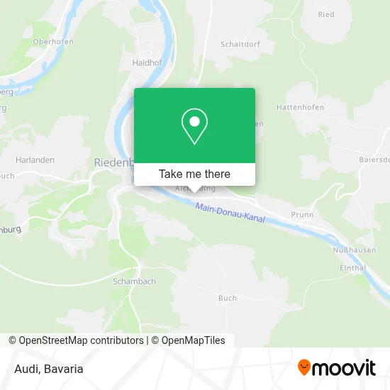 Audi map