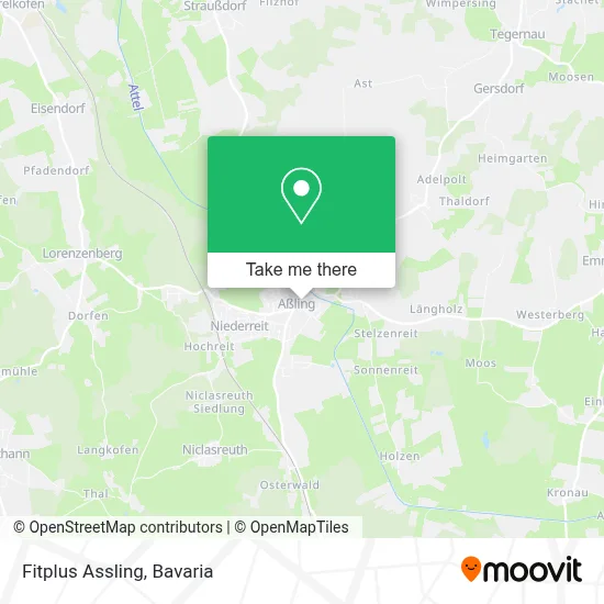 Fitplus Assling map
