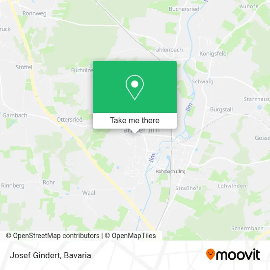 Josef Gindert map