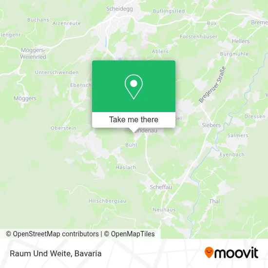 Raum Und Weite map