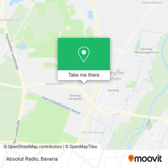 Absolut Radio map