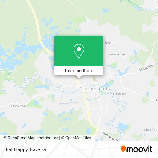 Eat Happy map