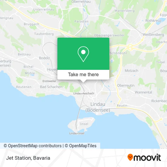 Jet Station map