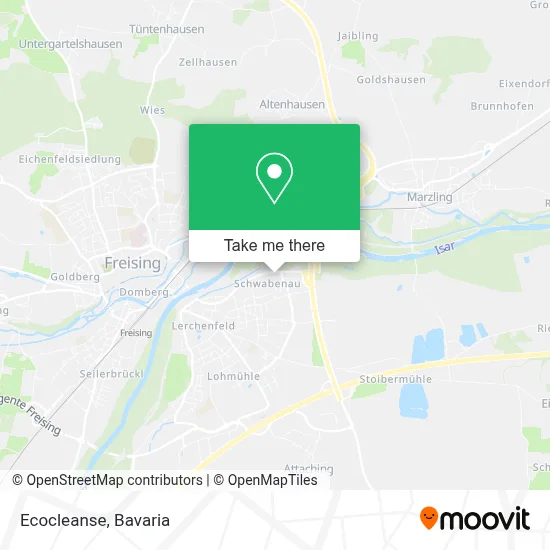 Ecocleanse map