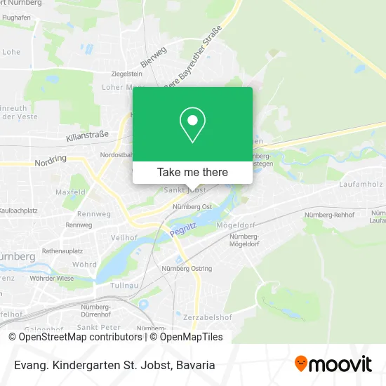 Evang. Kindergarten St. Jobst map