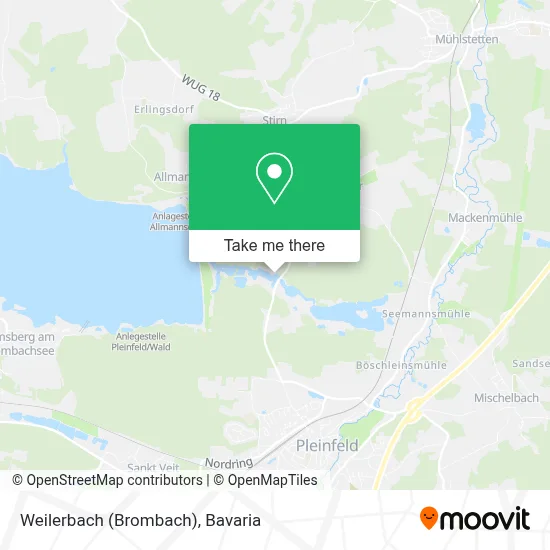 Weilerbach (Brombach) map