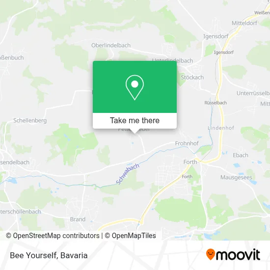 Bee Yourself map
