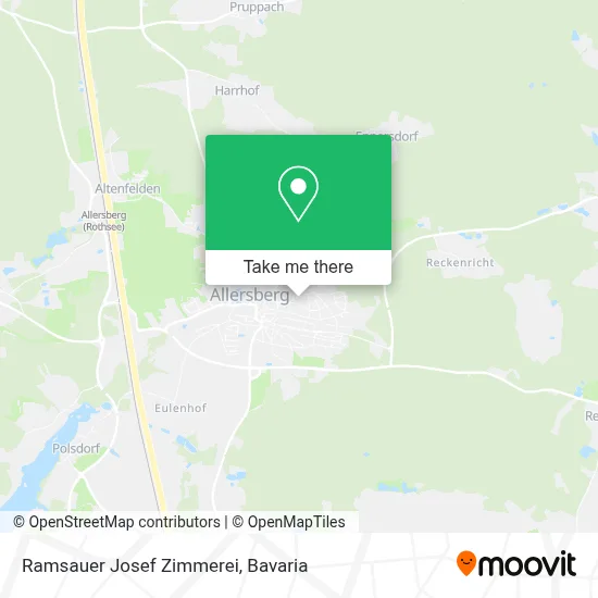 Ramsauer Josef Zimmerei map