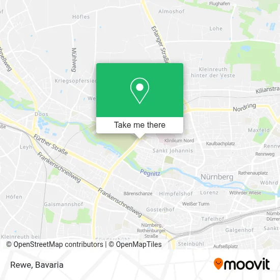 Rewe map