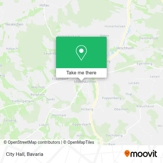 Rathaus map