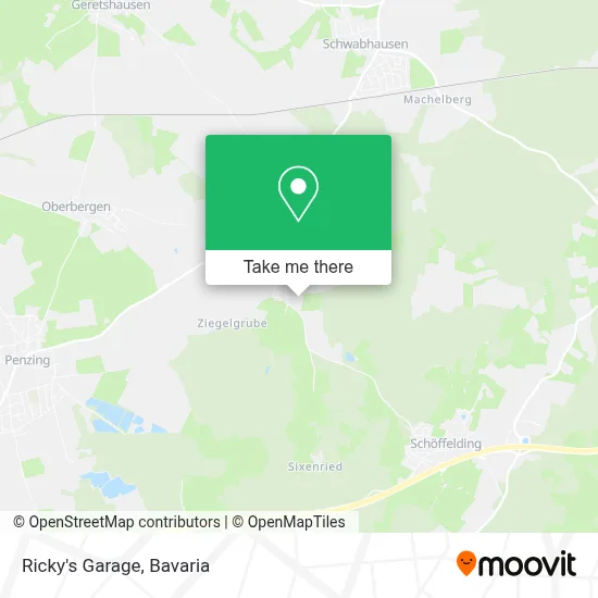 Ricky's Garage map