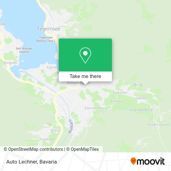 Auto Lechner map