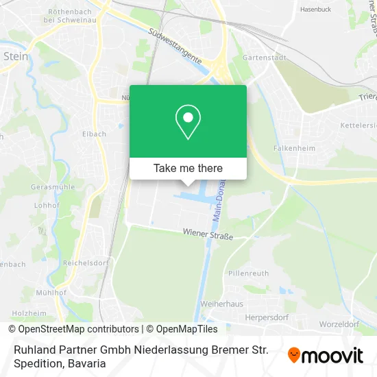 Ruhland Partner Gmbh Niederlassung Bremer Str. Spedition map