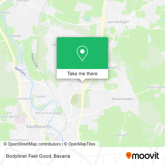 Bodyliner Feel Good map