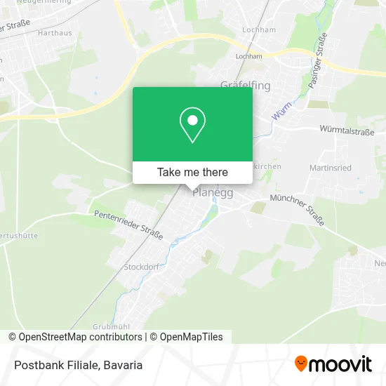 Postbank Filiale map