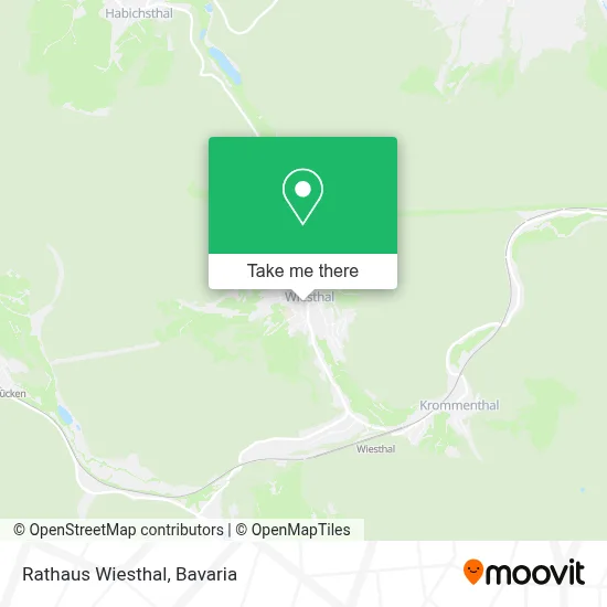 Rathaus Wiesthal map