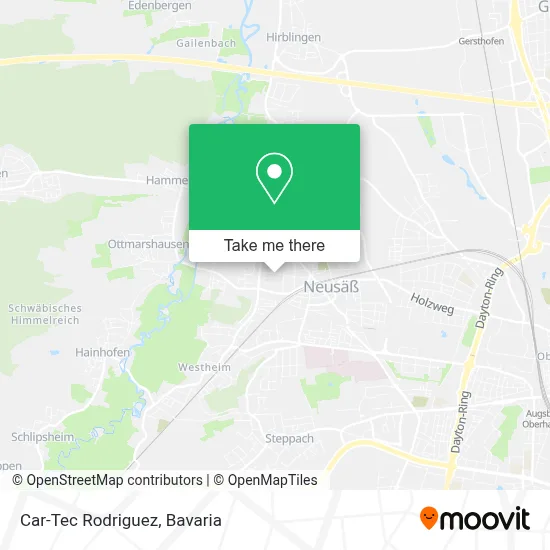 Car-Tec Rodriguez map